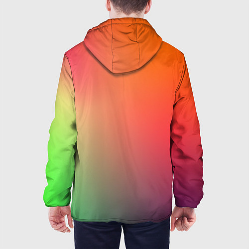 Мужская куртка Color multicolored / 3D-Белый – фото 4