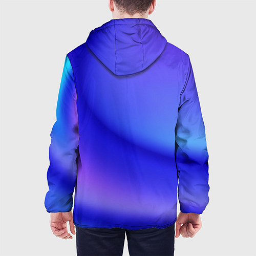 Мужская куртка The color is multicolored / 3D-Белый – фото 4