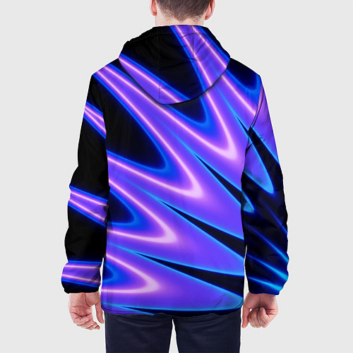 Мужская куртка Color multi-colored neon / 3D-Белый – фото 4