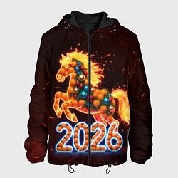 Мужская куртка Праздничная лошадь