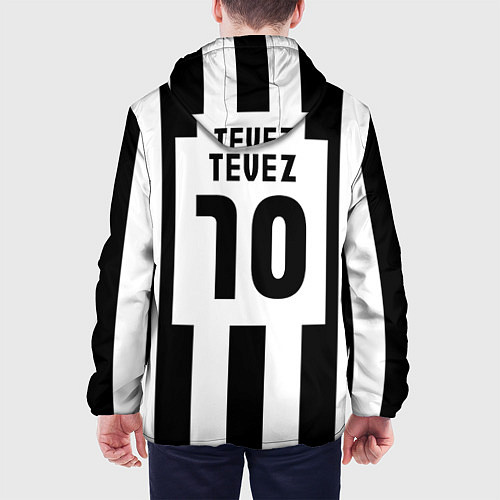 Мужская куртка Juventus: Tevez / 3D-Белый – фото 4