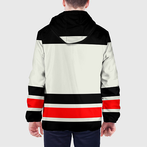 Мужская куртка Chicago Blackhawks / 3D-Белый – фото 4
