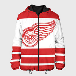 Куртка с капюшоном мужская Detroit Red Wings, цвет: 3D-черный