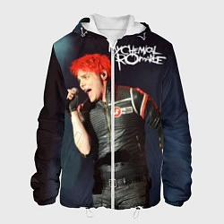 Куртка с капюшоном мужская Gerard Way, цвет: 3D-белый