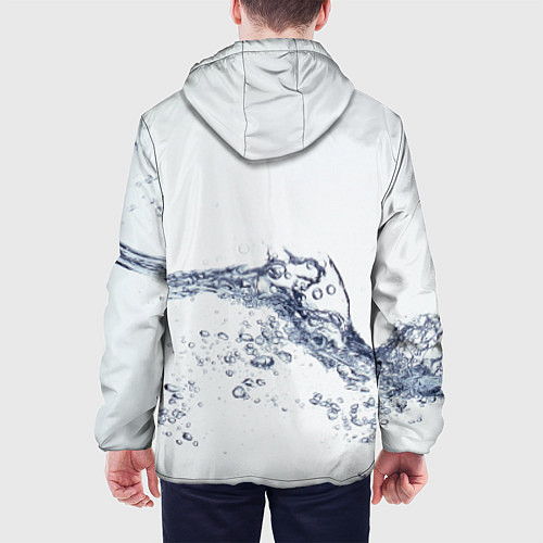 Мужская куртка Белая вода / 3D-Белый – фото 4