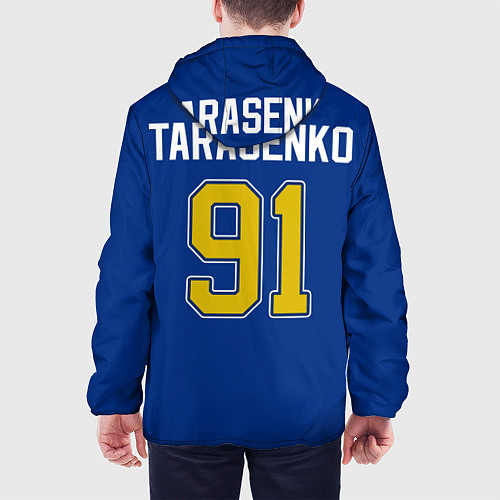 Мужская куртка St Louis Blues: Tarasenko 91 / 3D-Белый – фото 4