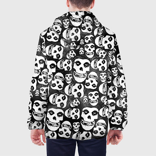 Мужская куртка Misfits Pattern / 3D-Белый – фото 4