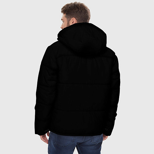 Мужская зимняя куртка Смертельная игра / 3D-Черный – фото 4