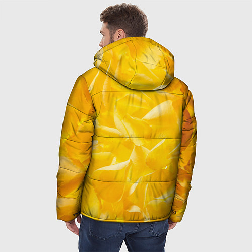 Мужская зимняя куртка Pikachu / 3D-Красный – фото 4