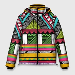 Куртка зимняя мужская Зимбабве, цвет: 3D-черный