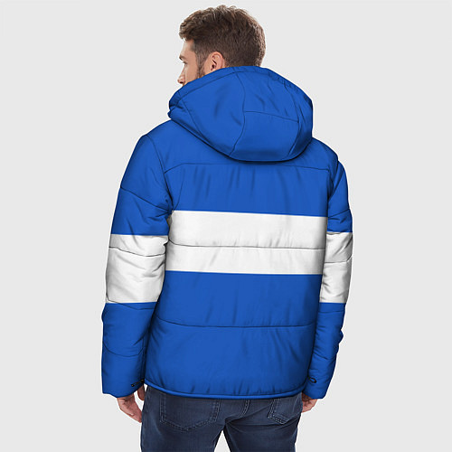 Мужская зимняя куртка Сборная Финляндии: домашняя форма / 3D-Черный – фото 4