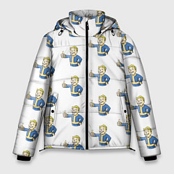 Мужская зимняя куртка Fallout Pattern