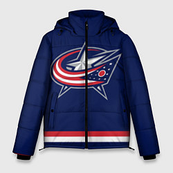 Куртка зимняя мужская Columbus Blue Jackets, цвет: 3D-красный