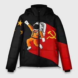 Куртка зимняя мужская Советский Гагарин, цвет: 3D-черный