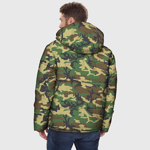 Мужская зимняя куртка Kings Camouflage / 3D-Черный – фото 4