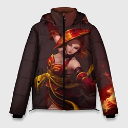 Куртка зимняя мужская Lina: Dragon Fire, цвет: 3D-черный