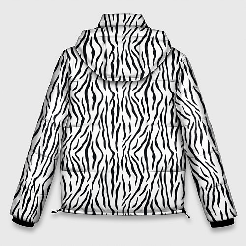 Мужская зимняя куртка Yin Yang Tigers / 3D-Красный – фото 2