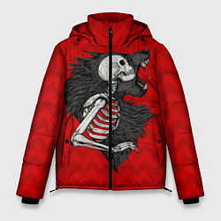Куртка зимняя мужская Wolf Rage, цвет: 3D-черный