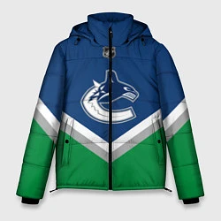 Куртка зимняя мужская NHL: Vancouver Canucks, цвет: 3D-черный