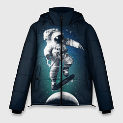 Мужская зимняя куртка Космический скейтбординг