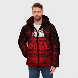 Куртка зимняя мужская Dawn of the Doge, цвет: 3D-красный — фото 2