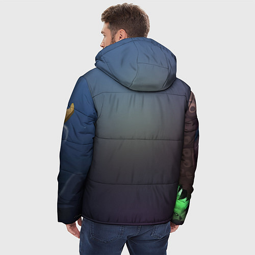 Мужская зимняя куртка Fizz / 3D-Черный – фото 4