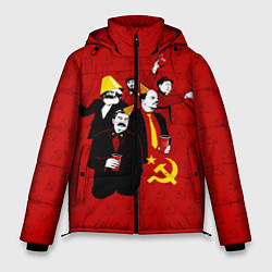 Куртка зимняя мужская Communist Party, цвет: 3D-светло-серый