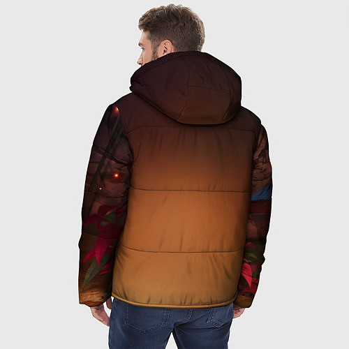 Мужская зимняя куртка Gnar / 3D-Черный – фото 4