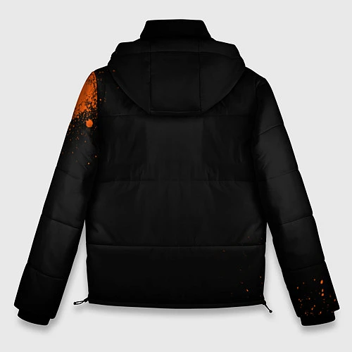 Мужская зимняя куртка Fnatic: Black collection / 3D-Красный – фото 2