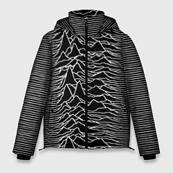 Куртка зимняя мужская Joy Division: Unknown Pleasures, цвет: 3D-светло-серый