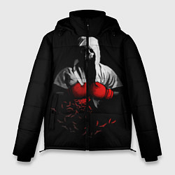 Куртка зимняя мужская Мертвый боксер, цвет: 3D-черный