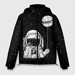 Куртка зимняя мужская Астронавт с шариком, цвет: 3D-светло-серый