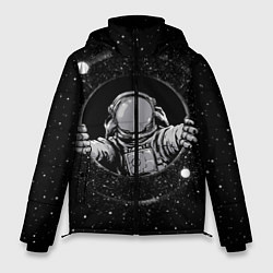 Куртка зимняя мужская Черная дыра, цвет: 3D-светло-серый