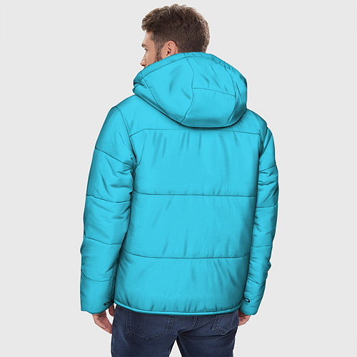 Мужская зимняя куртка Аппетит Гомера / 3D-Черный – фото 4