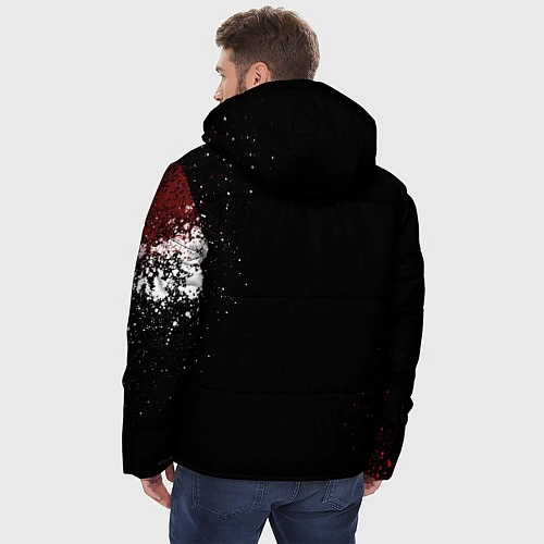 Мужская зимняя куртка FaZe Clan: Black collection / 3D-Черный – фото 4