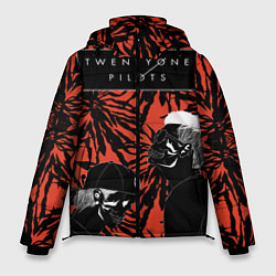 Куртка зимняя мужская Twenty One Pilots, цвет: 3D-красный