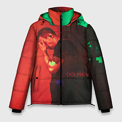 Куртка зимняя мужская Dolphin Pain, цвет: 3D-красный