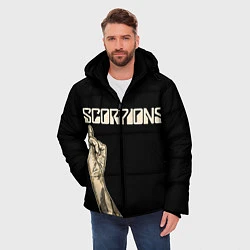 Куртка зимняя мужская Scorpions Rock, цвет: 3D-красный — фото 2