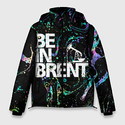 Куртка зимняя мужская Be in brent, цвет: 3D-черный