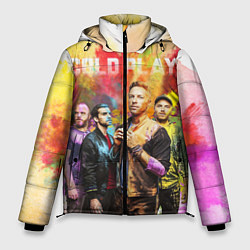 Куртка зимняя мужская Coldplay, цвет: 3D-черный
