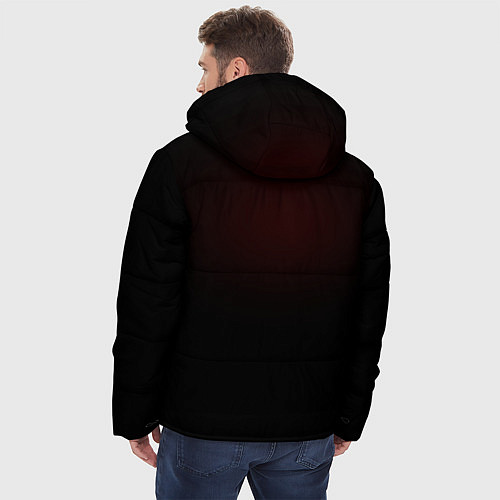 Мужская зимняя куртка Logo ST / 3D-Черный – фото 4