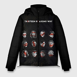 Куртка зимняя мужская Thirteen Reasons Why, цвет: 3D-черный