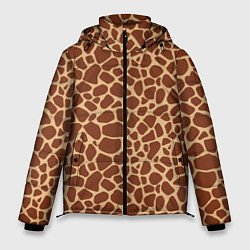 Куртка зимняя мужская Жираф, цвет: 3D-черный