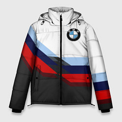 Куртка зимняя мужская BMW M SPORT, цвет: 3D-черный
