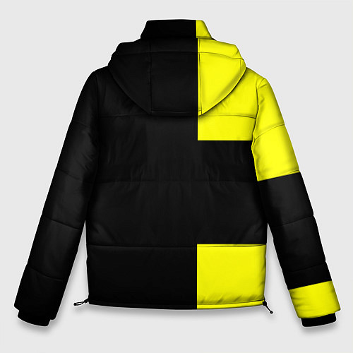 Мужская зимняя куртка BVB FC: Black style / 3D-Красный – фото 2