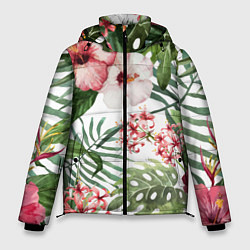 Куртка зимняя мужская Таинственный остров, цвет: 3D-черный