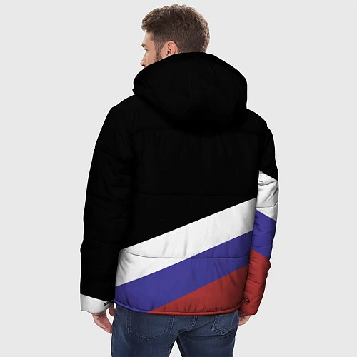 Мужская зимняя куртка Fight Russia / 3D-Светло-серый – фото 4