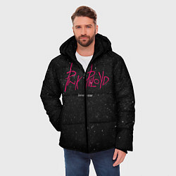 Куртка зимняя мужская Pink Phloyd: Lonely star, цвет: 3D-черный — фото 2