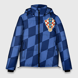 Куртка зимняя мужская Сборная Хорватии, цвет: 3D-красный