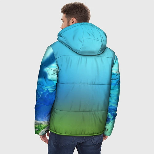 Мужская зимняя куртка Z-Link / 3D-Черный – фото 4